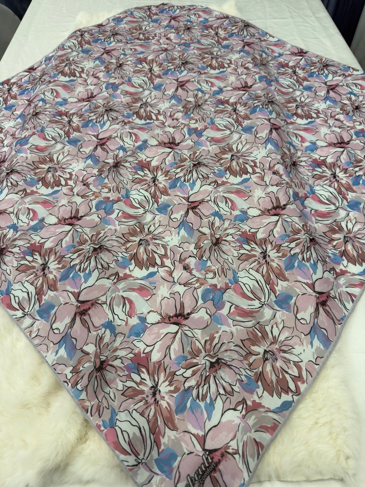 Bohem Çok Renkli  Kadın Pamuk eşarp - Görsel 4