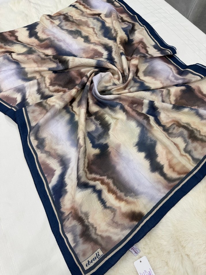 Mavi Bohem Kadın Şal - Görsel 3