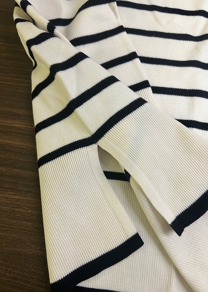 MANGO ÇİZGİLİ KAZAK - Görsel 2