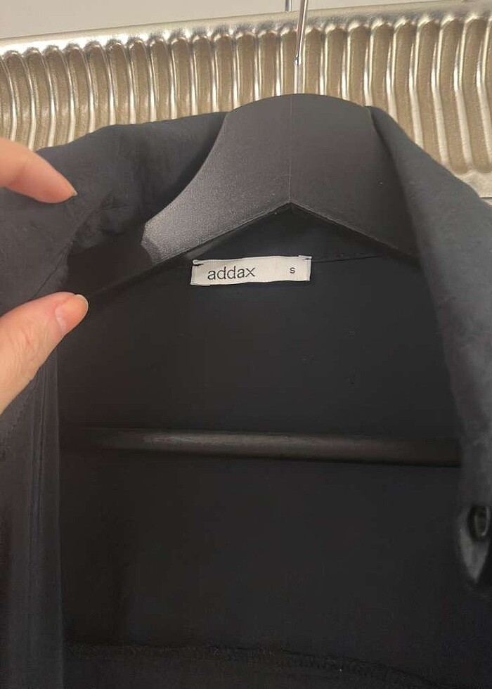 Addax siyah gömlek - Görsel 2
