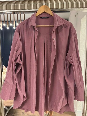Zara oversize gömlek