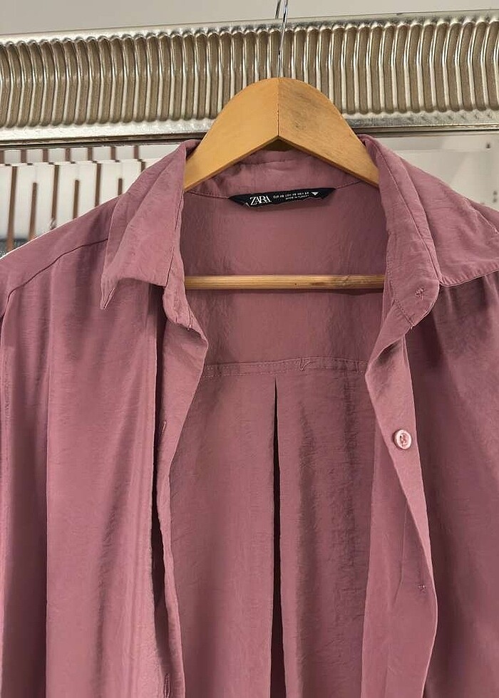 Zara oversize gömlek - Görsel 2