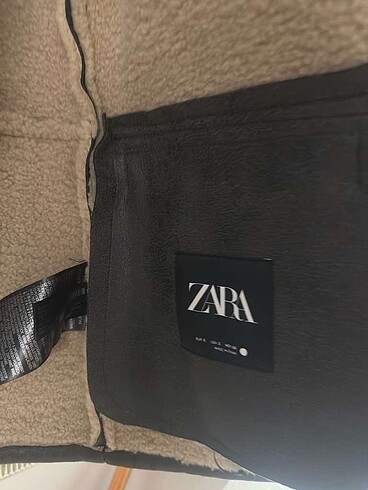 Zara içi kürklü mont - Görsel 5