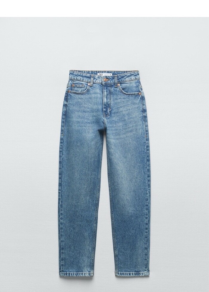 Zara mom fit jean - Görsel 3