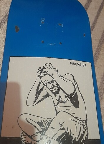 Beden mavi Renk Madness 8.37 deck yeni gibi