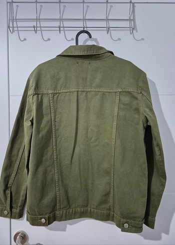 Diğer Kadın Haki Denim Ceket Düğmeli Regular Fit