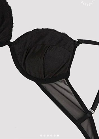Penti Penti Siyah Push Up Dolgulu Sütyen 80B