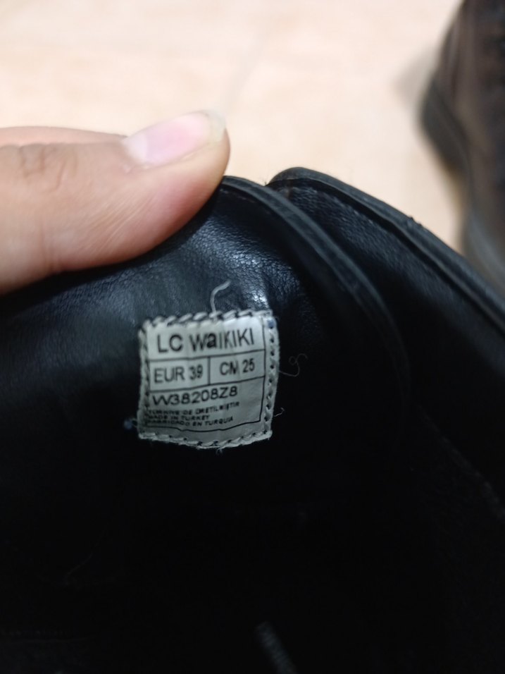 Siyah Minimalist Platform Topuklu Kadın Bot - Görsel 5