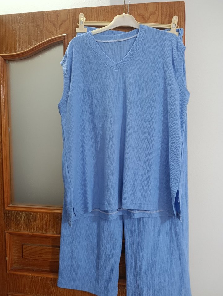 Mavi kadın ikili takım - Görsel 2