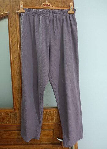 Gri Keten Düğmeli Kadın Gömlek - Görsel 3