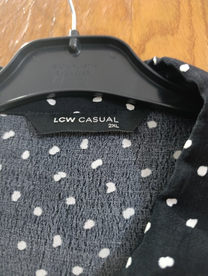 Puantiye Desenli elbise - Görsel 4