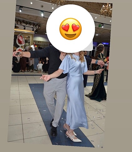Zara mavi elbise