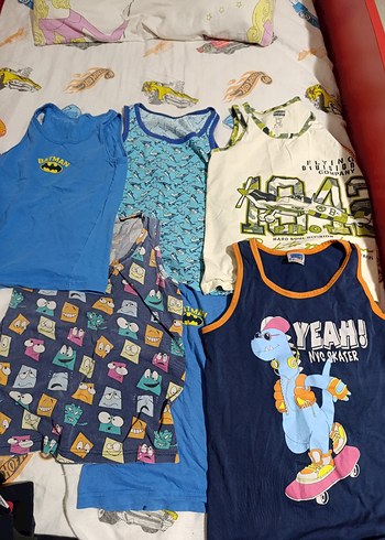 Çocuklar için Renkli Desenli Atletler - Görsel 2