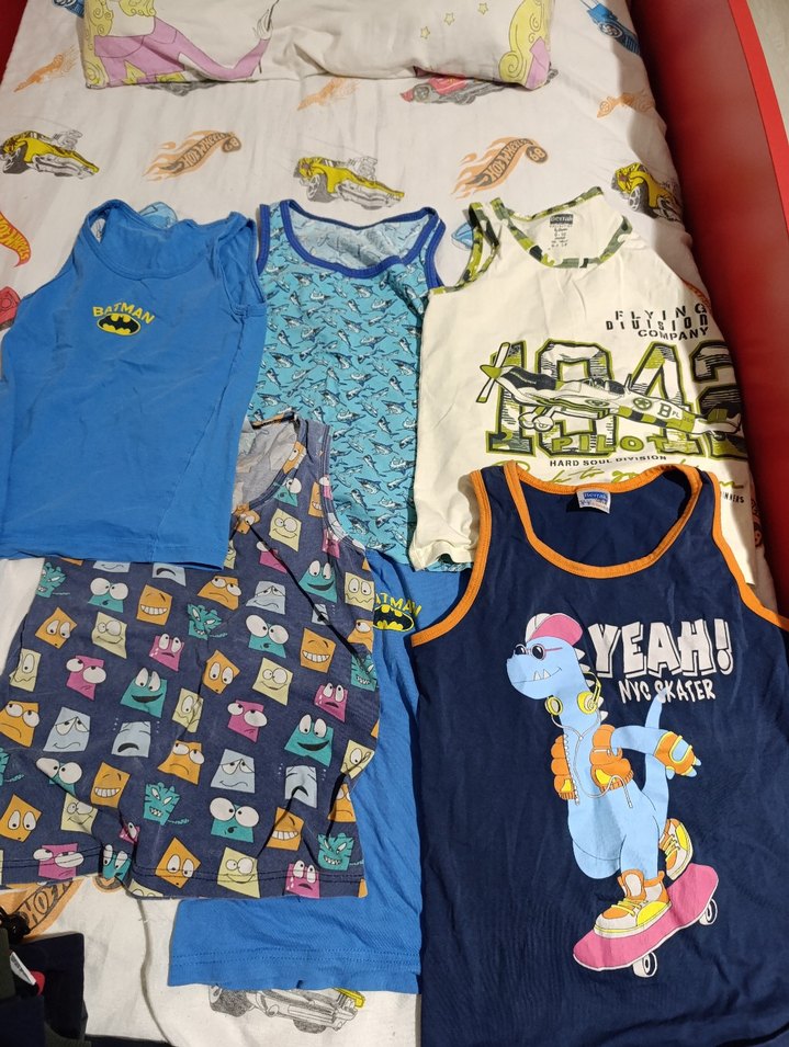 Çocuklar için Renkli Desenli Atletler - Görsel 2