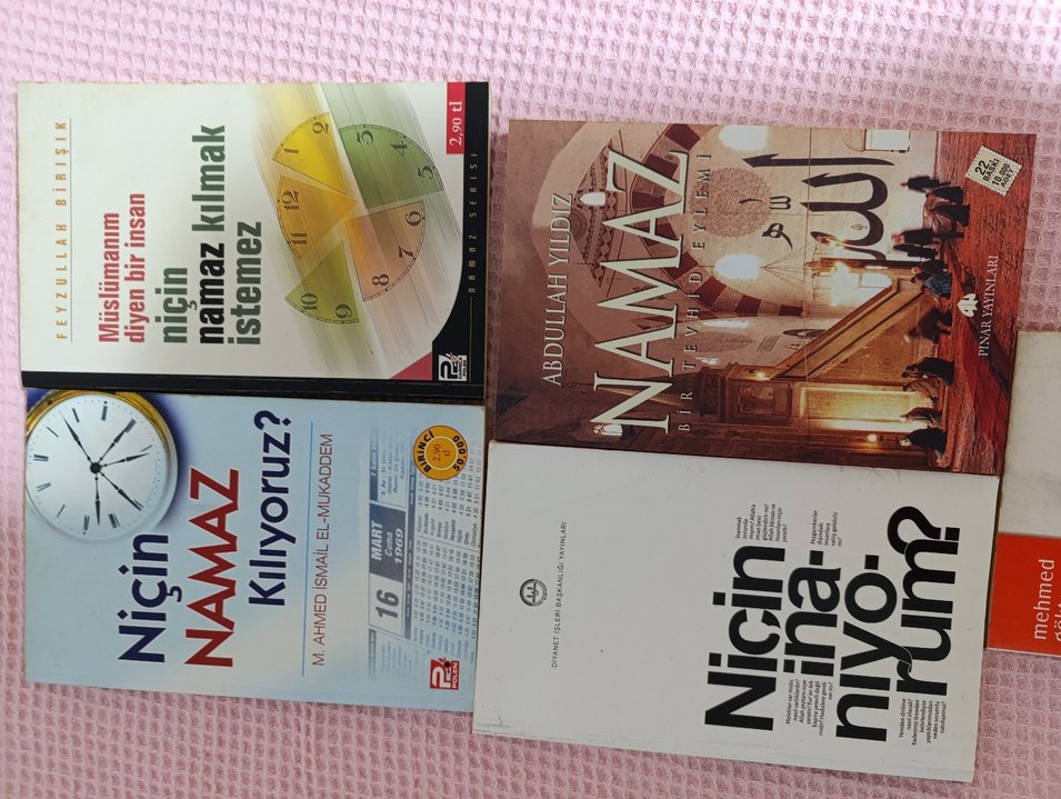 Namaz ve İlgili Kitaplar Seti - Görsel 2