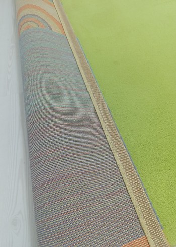 Renkli Modern Desenli Çok Renkli Halı - Görsel 7