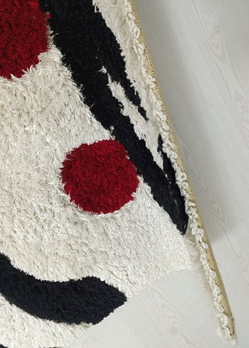 Renkli Soyut Desenli Modern Halı - Görsel 7