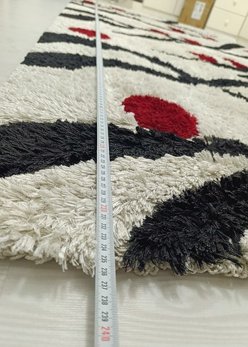 Renkli Soyut Desenli Modern Halı - Görsel 9