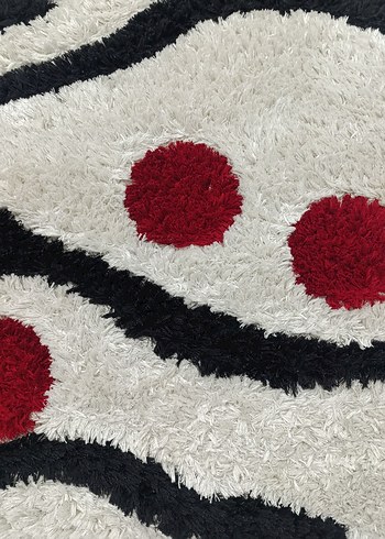 Renkli Soyut Desenli Modern Halı - Görsel 3