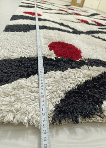 Renkli Soyut Desenli Modern Halı - Görsel 8