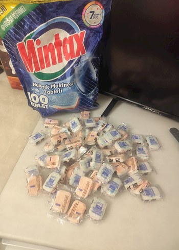 Mintax Bulaşık Makinesi Deterjanı 100 Tablet - Görsel 3