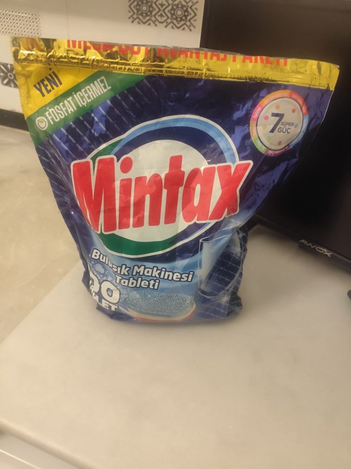 Mintax Bulaşık Makinesi Deterjanı 100 Tablet - Görsel 4