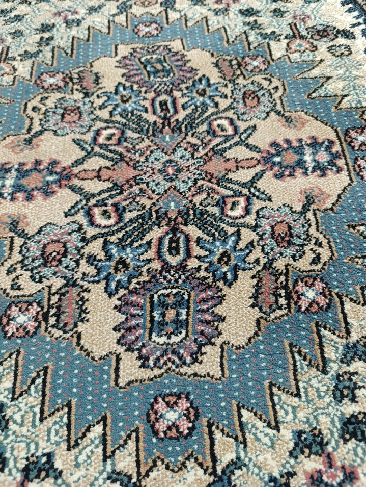 Klasik Desenli Çok Renkli Halı - Görsel 2