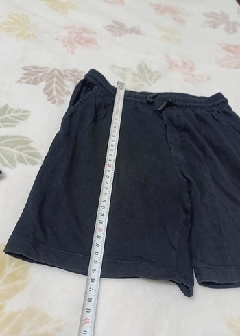 Erkek çocuk Gri Rahat Kesim Streetwear Şort - Görsel 7