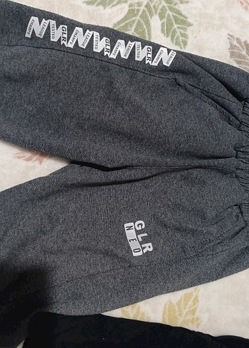 Erkek çocuk Gri Rahat Kesim Streetwear Şort - Görsel 3