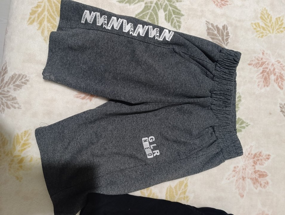 Erkek çocuk Gri Rahat Kesim Streetwear Şort - Görsel 3