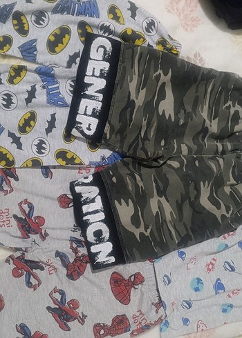 Erkek Çocuk Baskılı Rahat Şortlar - Görsel 4