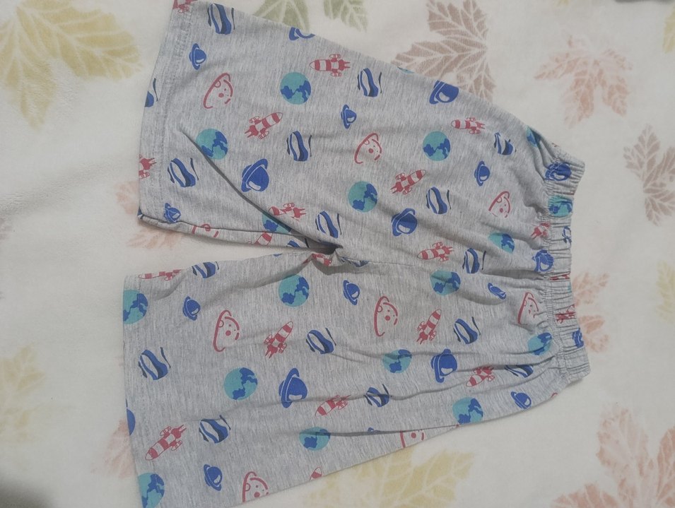 Erkek Çocuk Baskılı Rahat Şortlar - Görsel 5