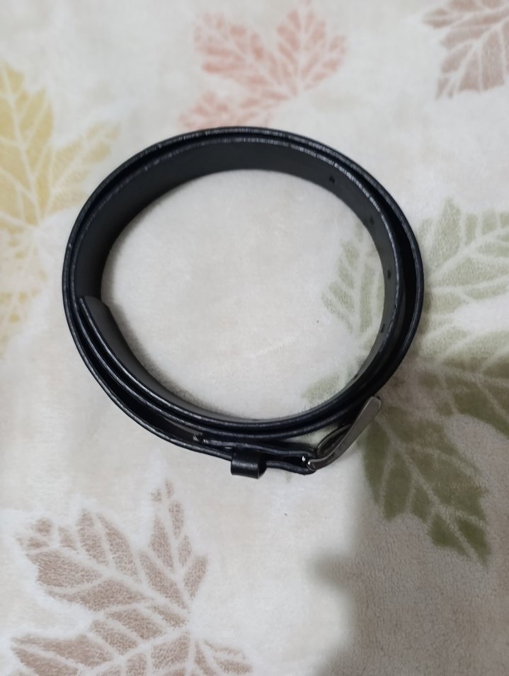 Siyah Minimalist kadın Kemer - Görsel 3