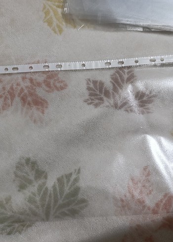 şeffaf dosya yaprakları 60 adet - Görsel 3