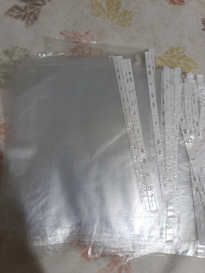 şeffaf dosya yaprakları 60 adet - Görsel 2