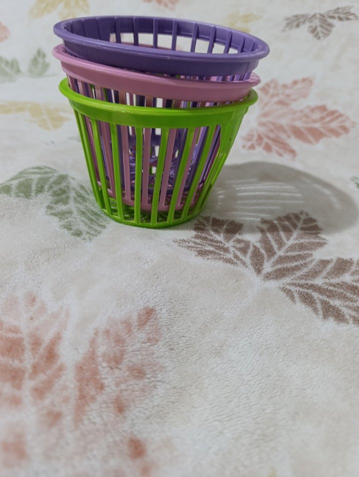 Renkli Mini Sepet Seti - 3 Parça tane 15 - Görsel 2