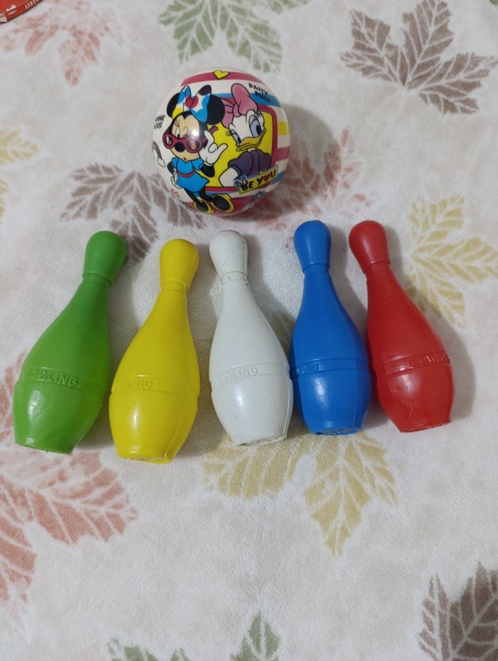 Renkli Mini Bowling Seti - Görsel 4