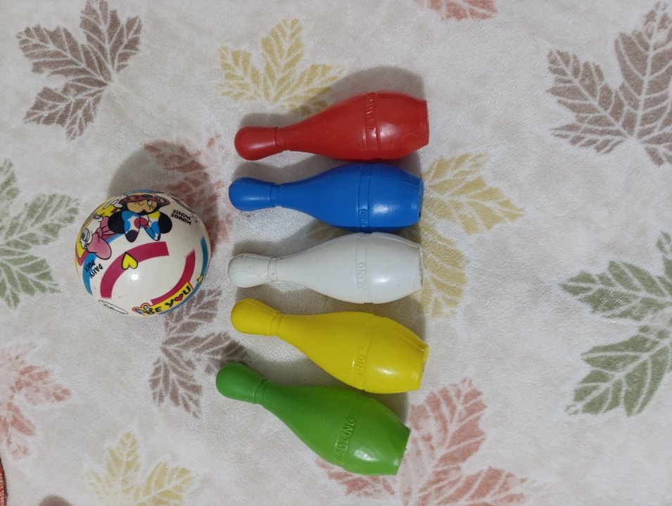 Renkli Mini Bowling Seti - Görsel 3