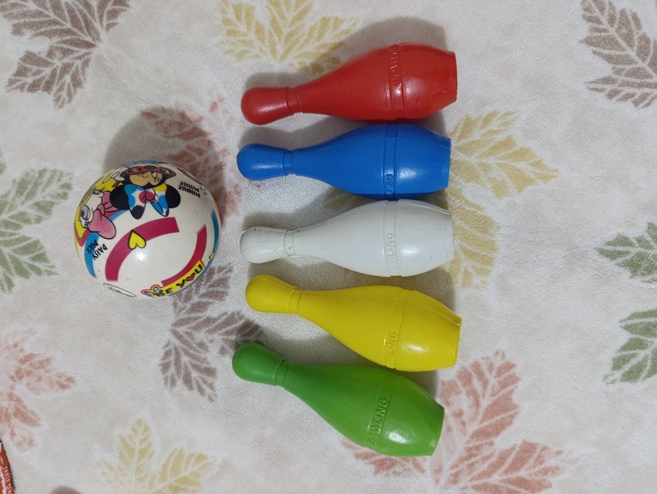 Renkli Mini Bowling Seti - Görsel 2