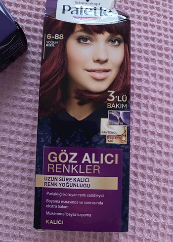 Palette Göz Alıcı Kızıl Saç Boyası - Görsel 6