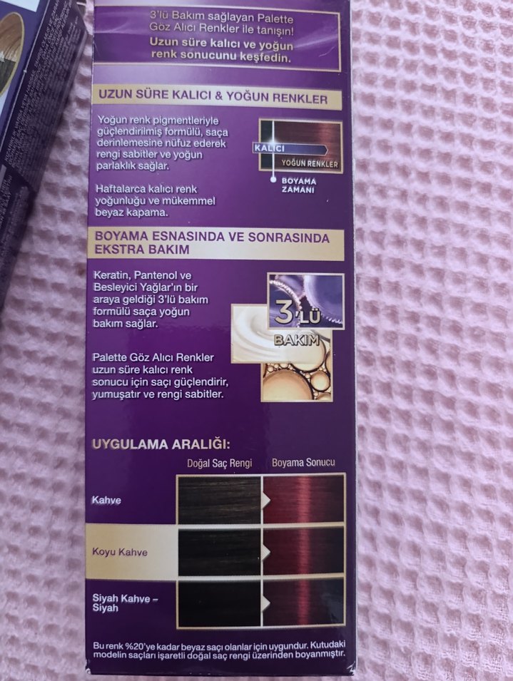 Palette Göz Alıcı Kızıl Saç Boyası - Görsel 3