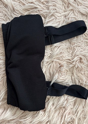 Defacto Siyah Fitilli Straplez Bralet İci Pedli