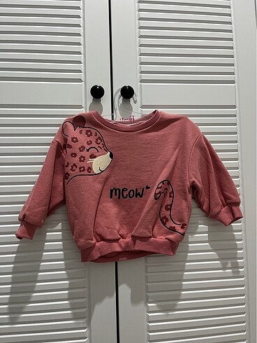 Kız bebek sweatshirt