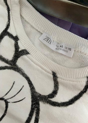 5 Yaş Beden Minnie Baskılı Bebek Kız Eşofman Takımı