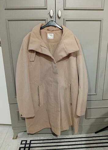 Kadın kaşe kaban - Görsel 6