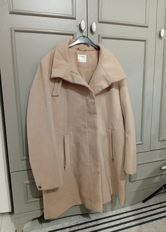 Kadın kaşe kaban - Görsel 5