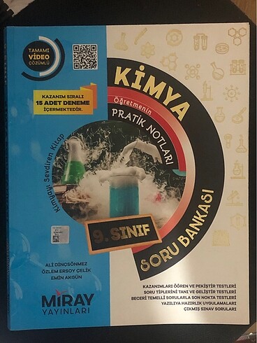 Kimya 9. Sınıf soru kitabı