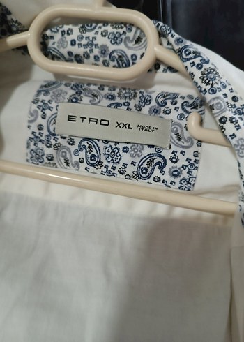 Etro Düğmeli Beyaz Gömlek erkek