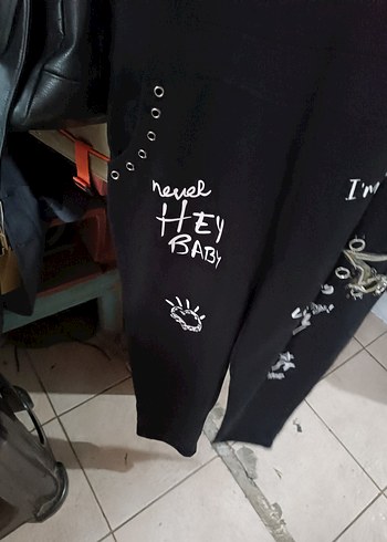 xl Beden Siyah Payetli tulum