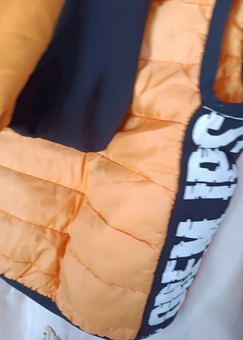 24-36 Ay Beden sarı Renk Sarı Fermuarlı Erkek Çocuk Yelek